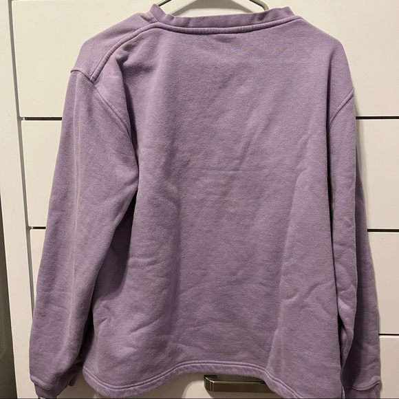 Vintage Rain Forest Cafe Orlando Purple V Neck Crewneck - Picture 3 of 5